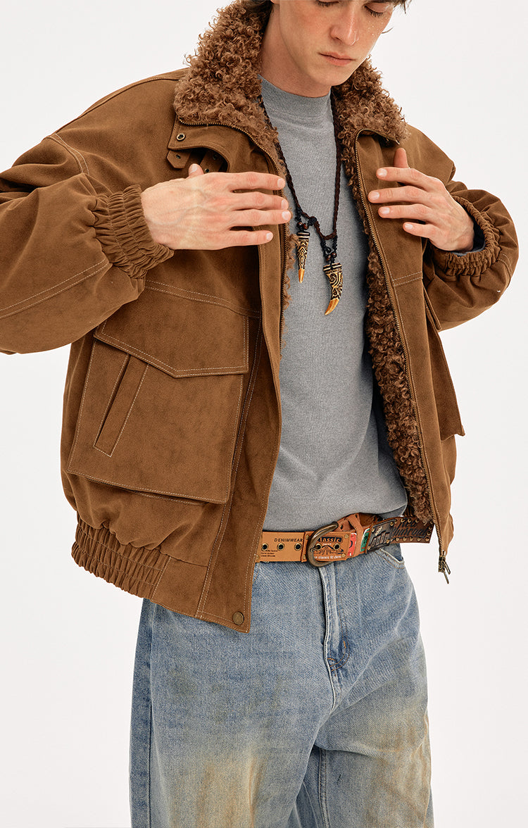 MADWITCH VINTAGE FUR PARKA #AW25506