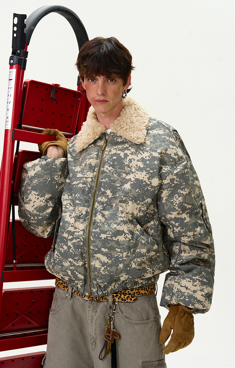 MADWITCH CAMOFLAGE BOMBER JACKET #0194