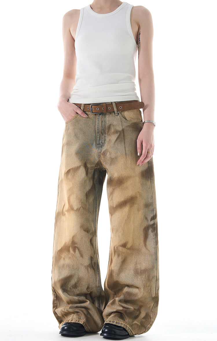 MADWITCH NICHE WASTELAND-STYLE JEANS #FX061