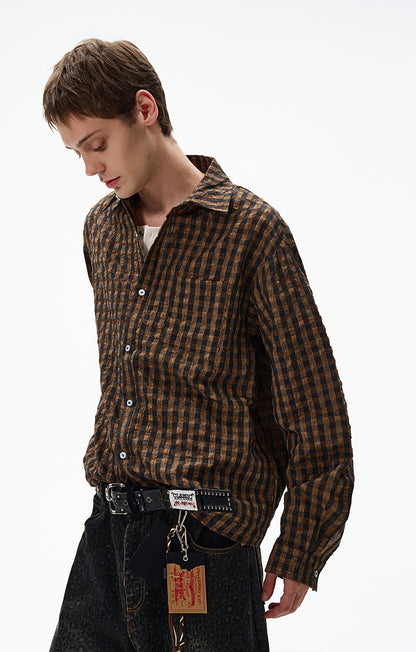 MADWITCH UNISEX BUBBLE GAUZE SHIRT #CR6237