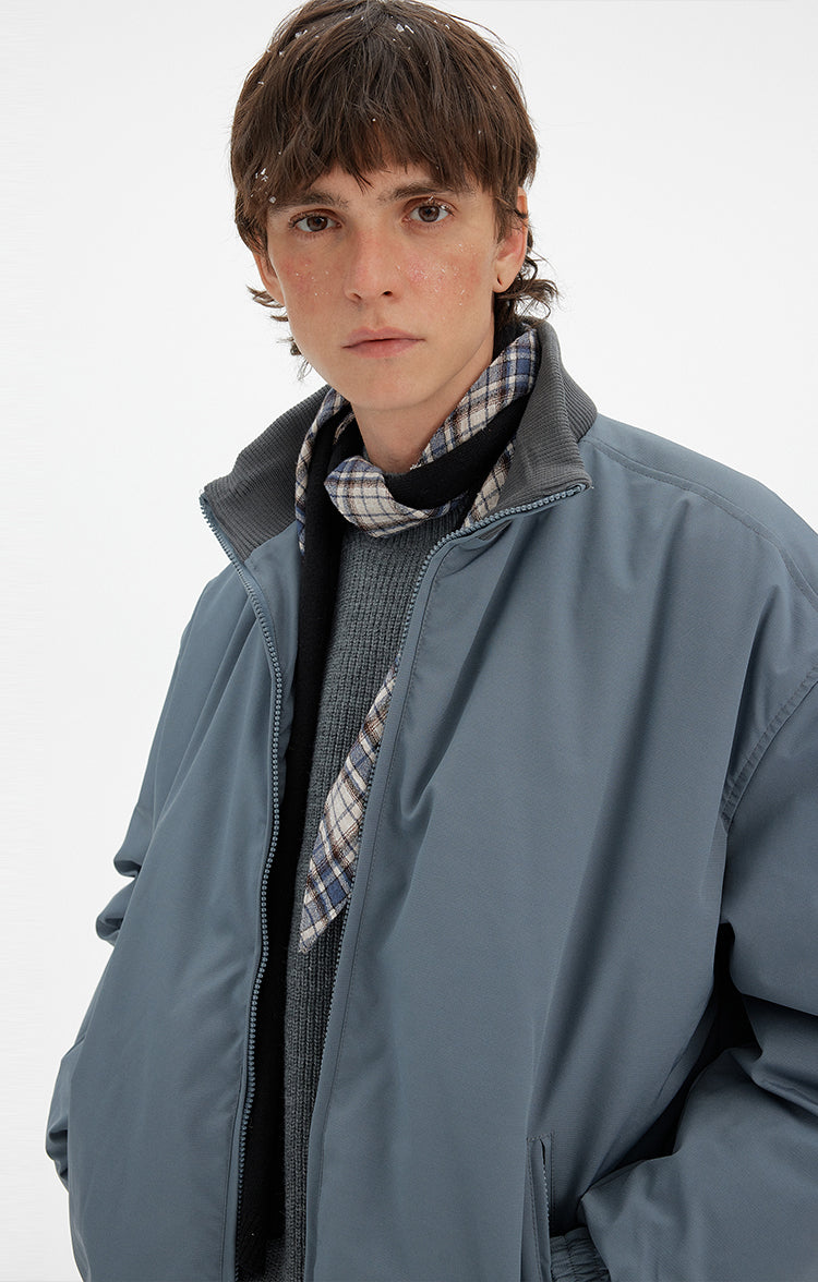 MADWITCH MINIMAL WHITE DOWN JACKET #UN25016