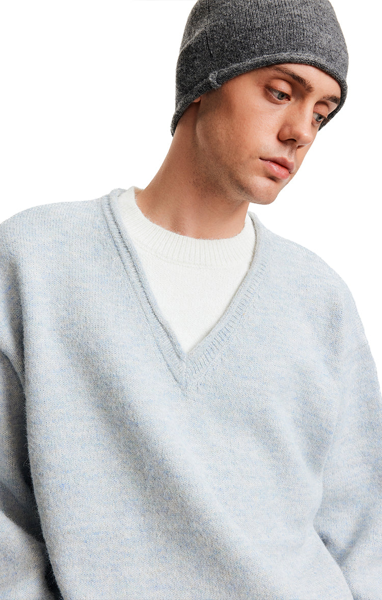 MADWITCH FAUX LAYER KNIT #68952