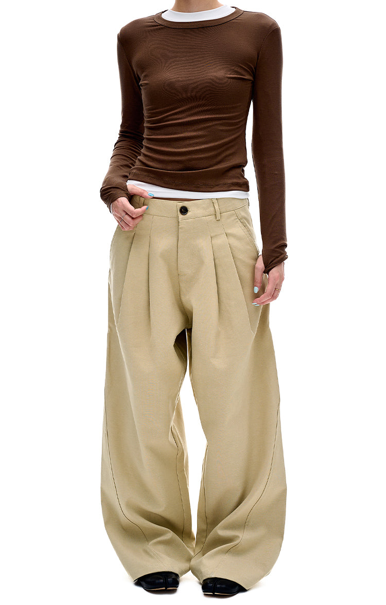 MADWITCH TEXTURED DRAPE PANTS #CK6867