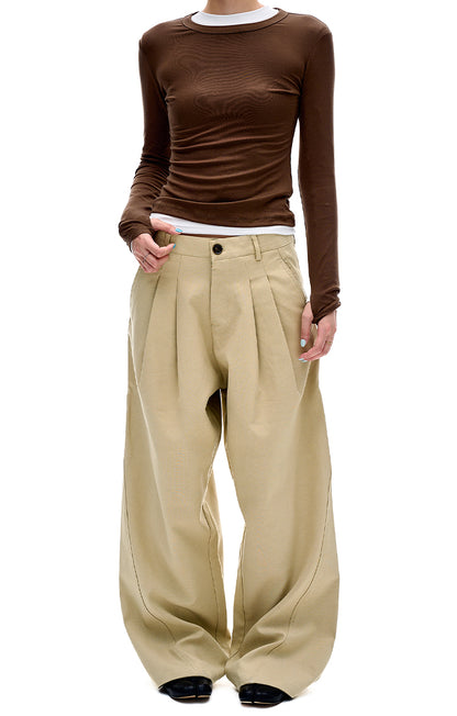 MADWITCH TEXTURED DRAPE PANTS #CK6867