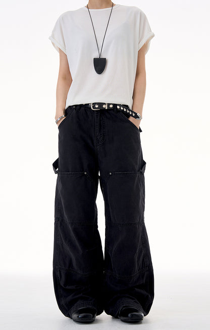 MADWITCH PATCHWORK LUMBERJACK PANTS #HK3552