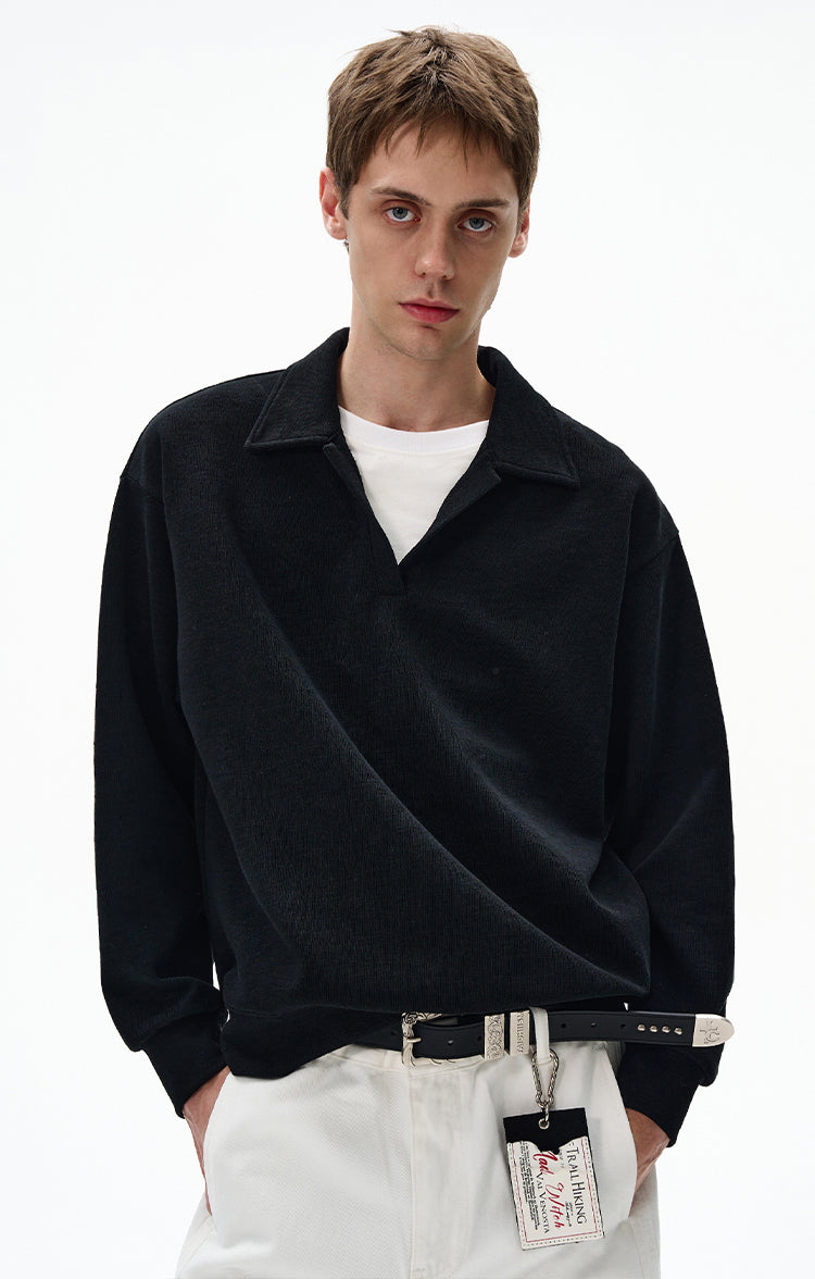 MADWITCH UNISEX V-NECK PULLOVER SWEATSHIRT #C335Q25