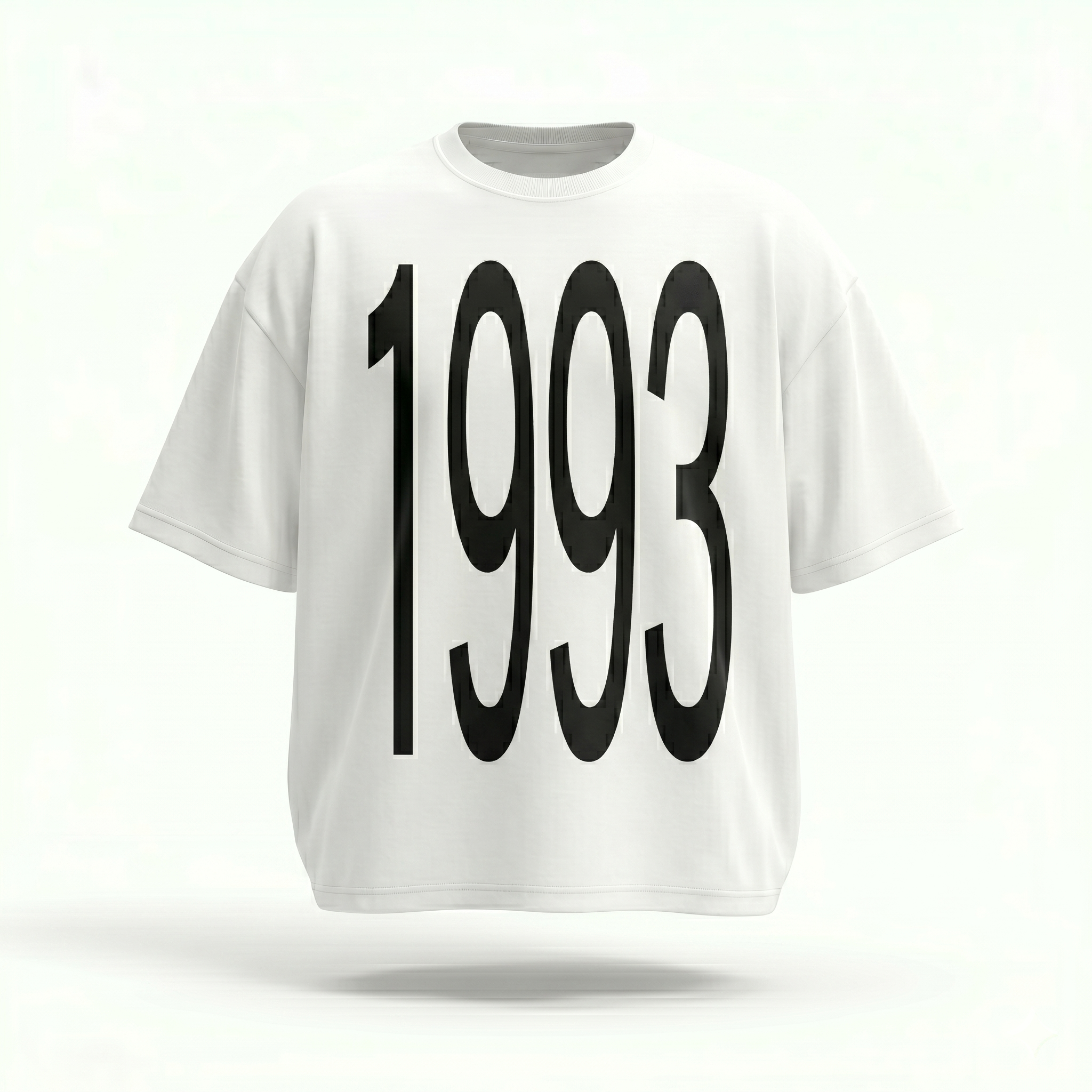 MADWITCH VINTAGE YEAR PRINT TEE #M1116