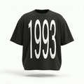 MADWITCH VINTAGE YEAR PRINT TEE #M1116