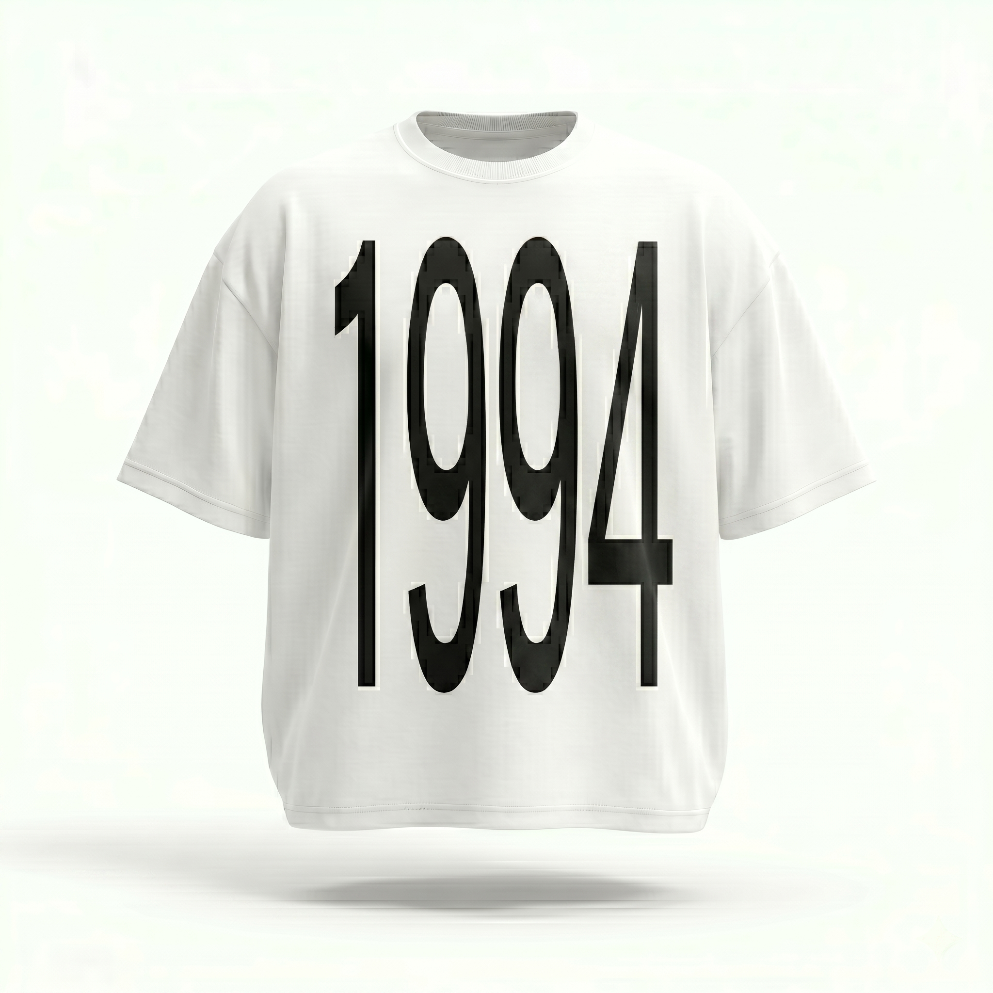 MADWITCH VINTAGE YEAR PRINT TEE #M1116