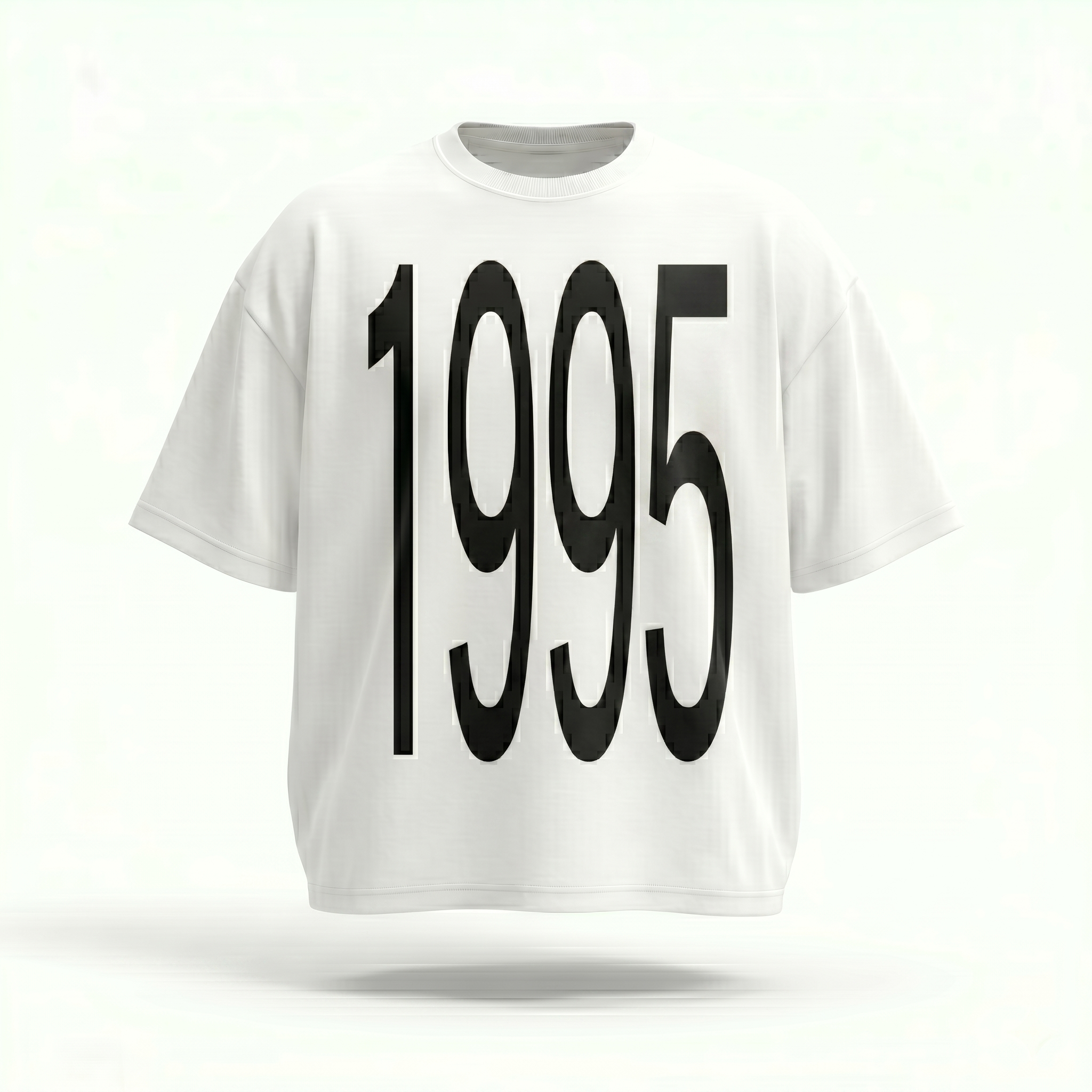 MADWITCH VINTAGE YEAR PRINT TEE #M1116