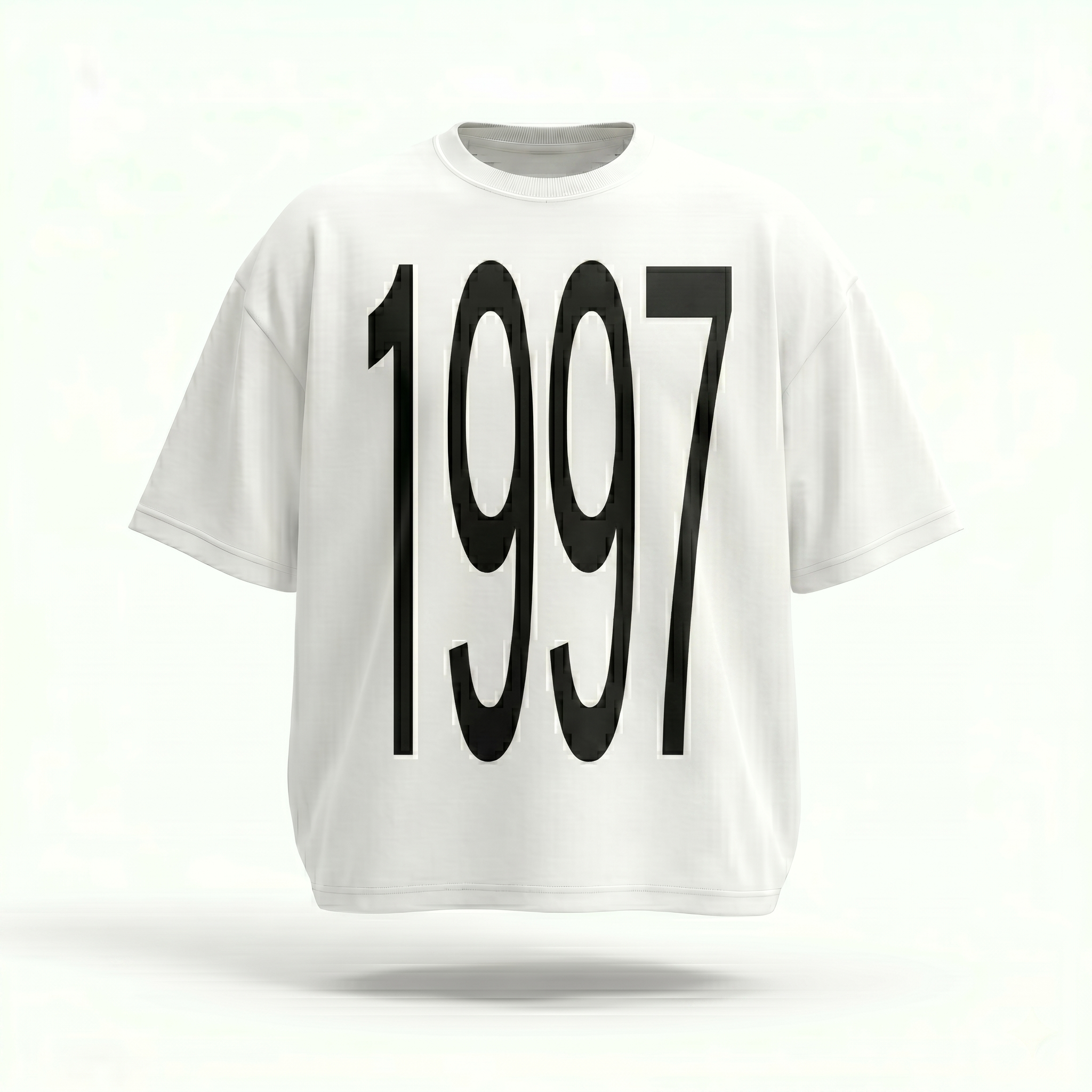 MADWITCH VINTAGE YEAR PRINT TEE #M1116