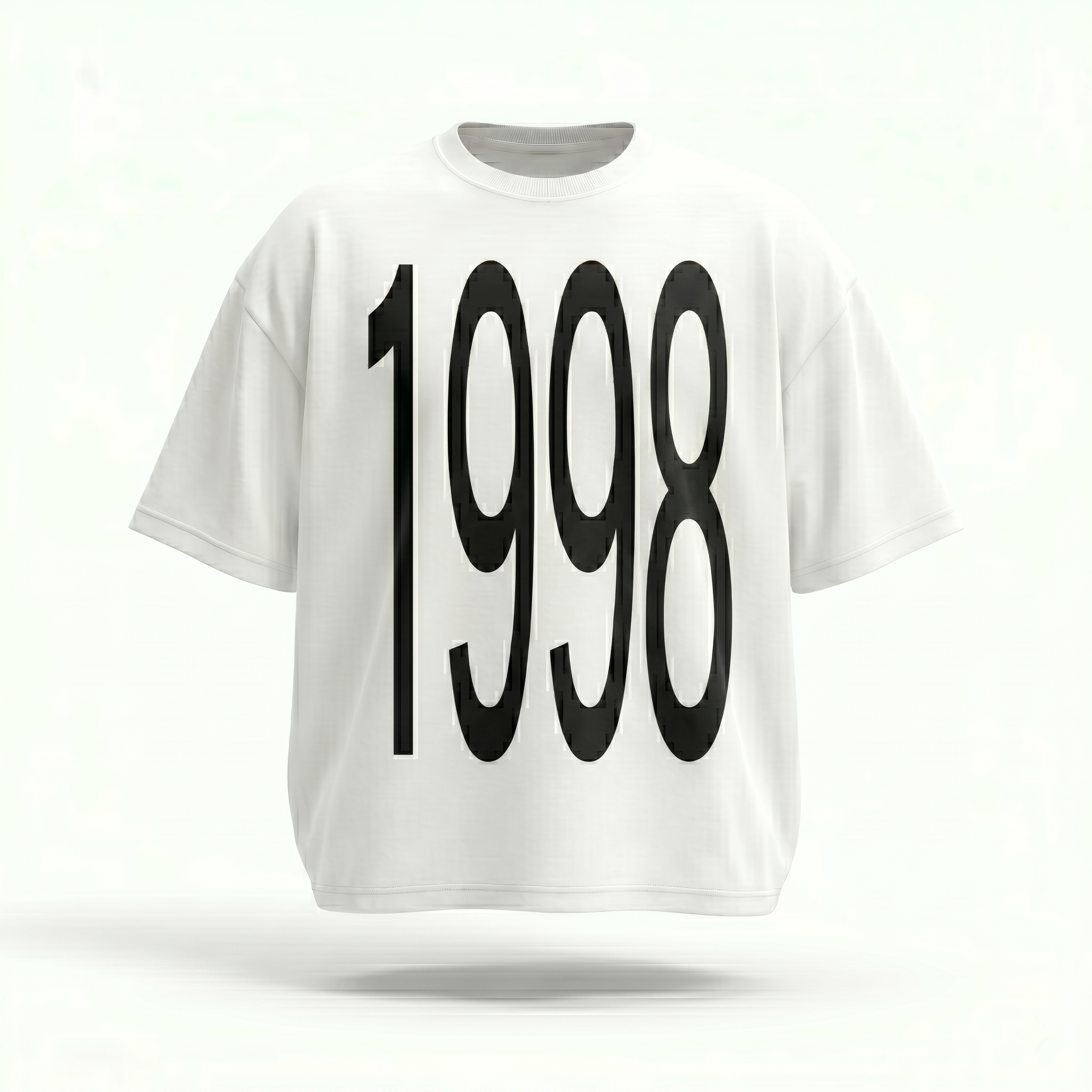 MADWITCH VINTAGE YEAR PRINT TEE #M1116