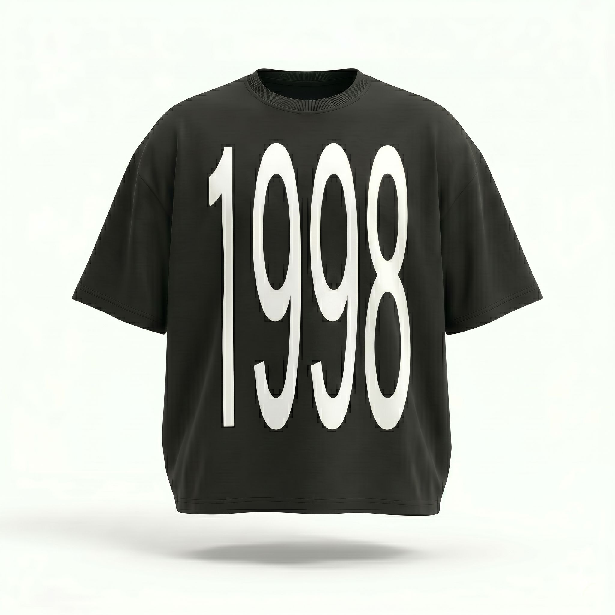 MADWITCH VINTAGE YEAR PRINT TEE #M1116