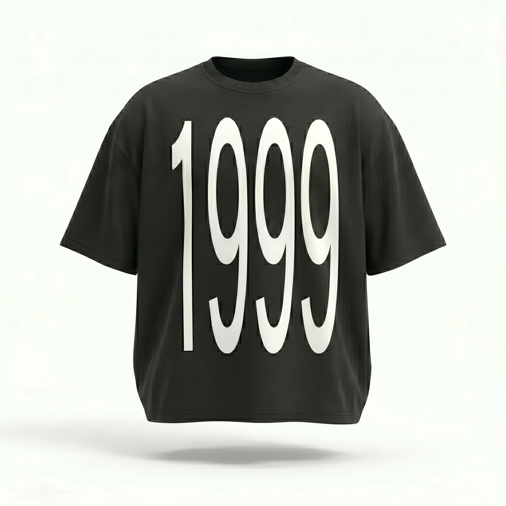 MADWITCH VINTAGE YEAR PRINT TEE #M1116