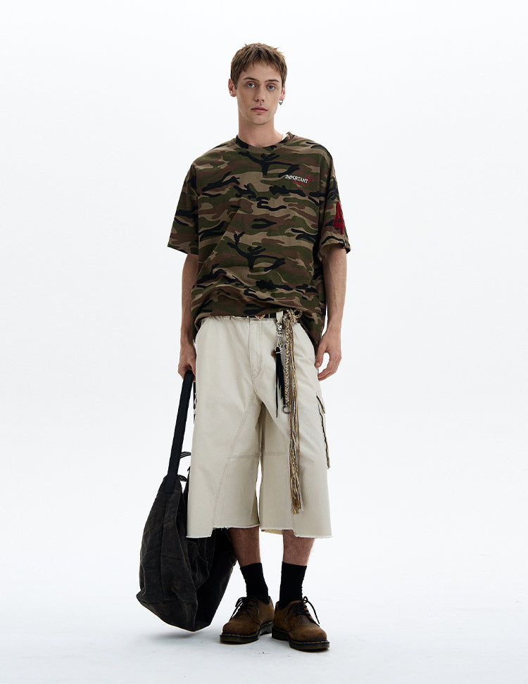 MADWITCH CHCAMO EMBROIDERED TEE #8770