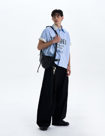 MADWITCH PRINTED SHORT SLEEVED SHIRT #L802
