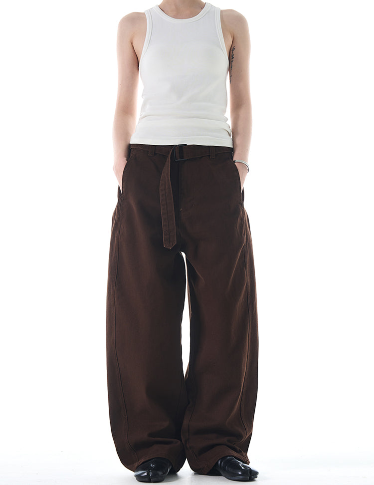 MADWITCH STRAIGHT LEG LONG WAISTBAND WORK PANTS #G6636