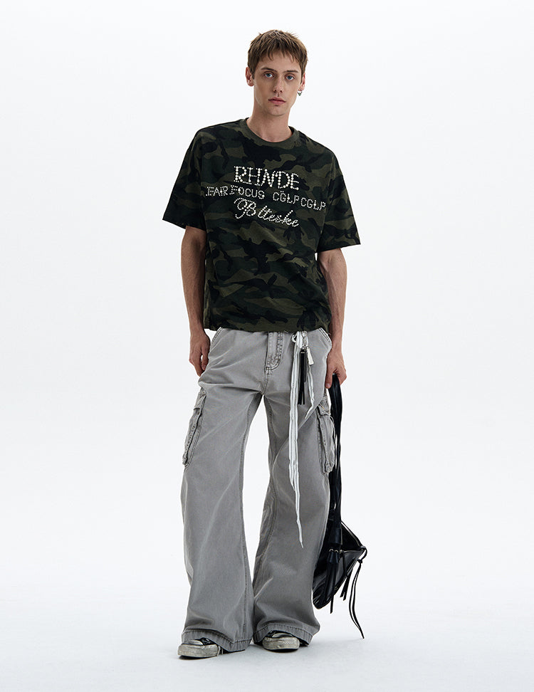 MADWITCH PEARL STUD TEE #L954