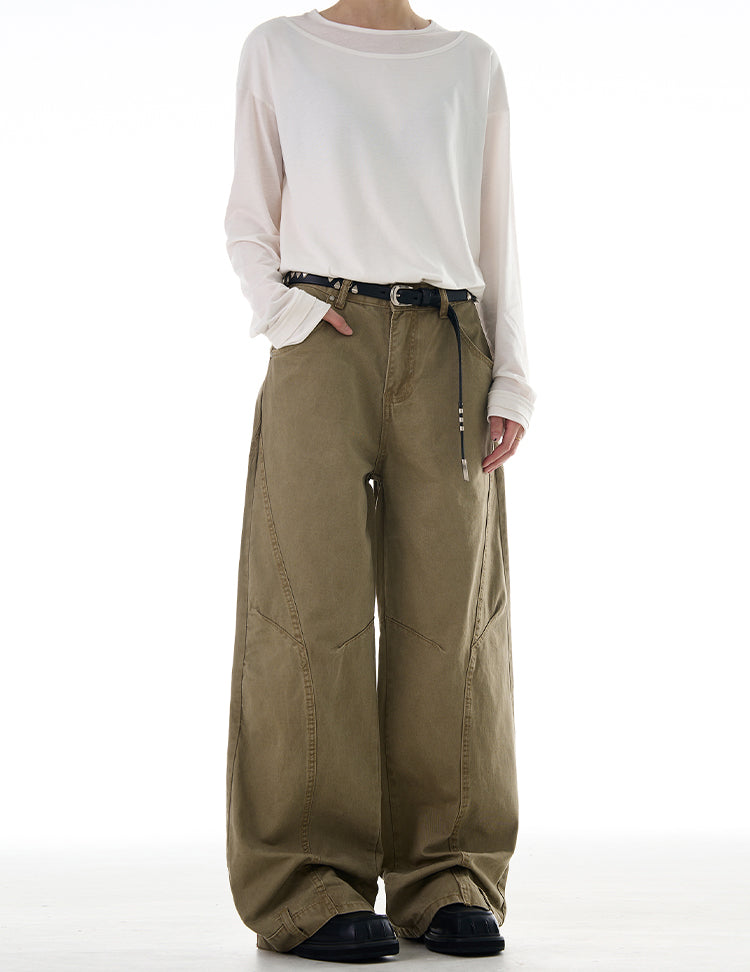 MADWITCH INVERTED DESIGN CARGO PANTS #AB1024