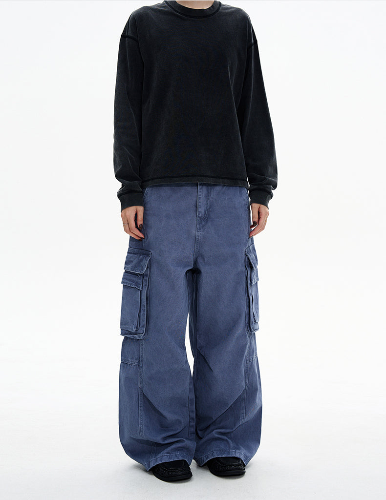 MADWITCH BLEU PLEAT PANTS #DR6815