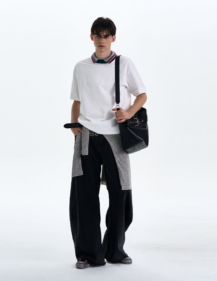 MADWITCH BOX-SHOULDER TEE #27337