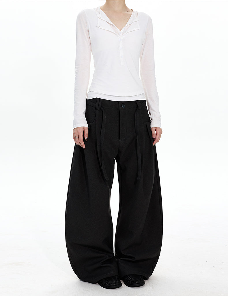 MADWITCH FLUID DRAPE TROUSERS #CK6896