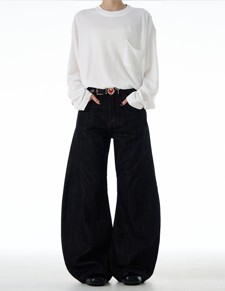 MADWITCH VINTAGE ANKLE-WRAP DENIM #G6697