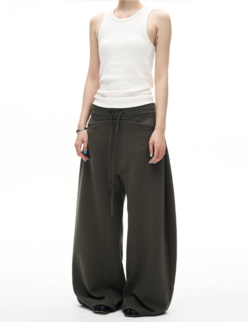 MADWITCH VINTAGE CURVED PATCH SWEATPANTS #C928