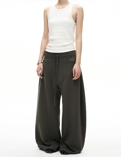 MADWITCH VINTAGE CURVED PATCH SWEATPANTS #C928