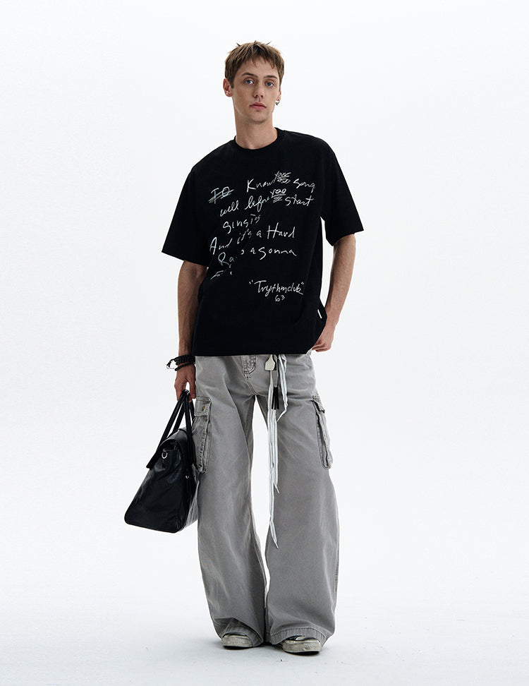 MADWITCH GRAFFITI CASUAL TEE #27312
