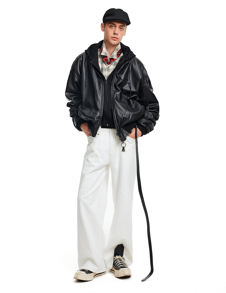 MADWITCH FAUX HOOD LEATHER #AW6883