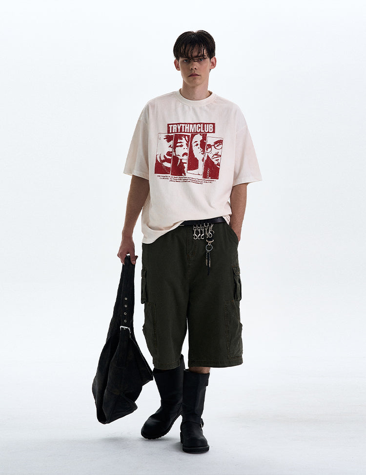 MADWITCH VINTAGE LOOSE FIT T-SHIRT #27304