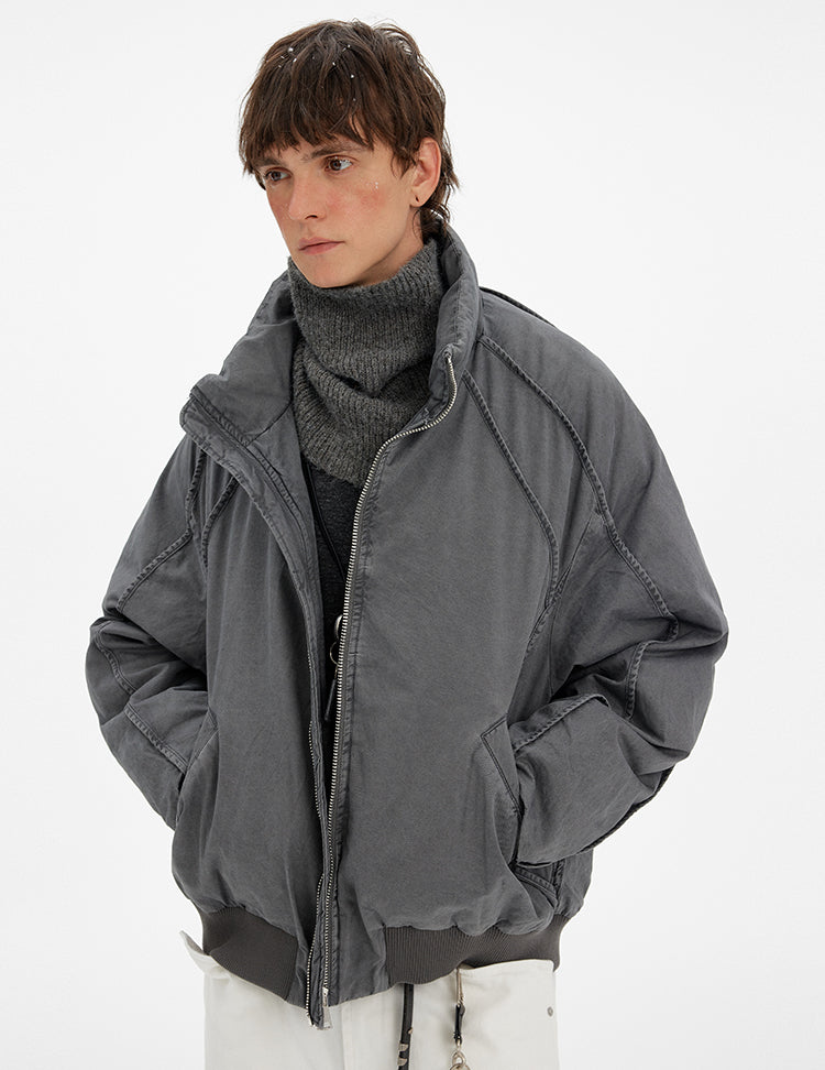 MADWITCH DECONSTRUCTED PUFFER DOWN JACKET #7732