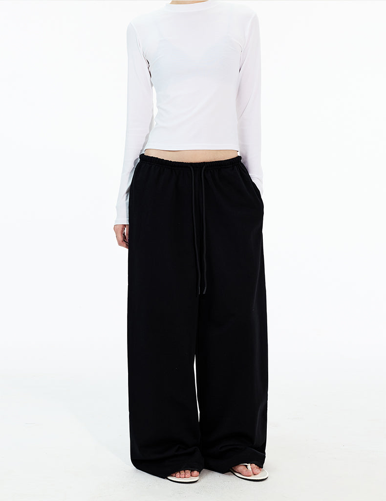 MADWITCH DRAWSTRING STRAIGHT LEG SWEATPANTS #CK6910