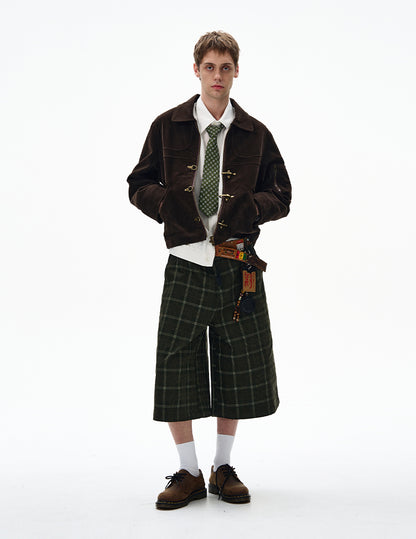 MADWITCH UNISEX PATCHWORK RETRO JACKET #MD256081