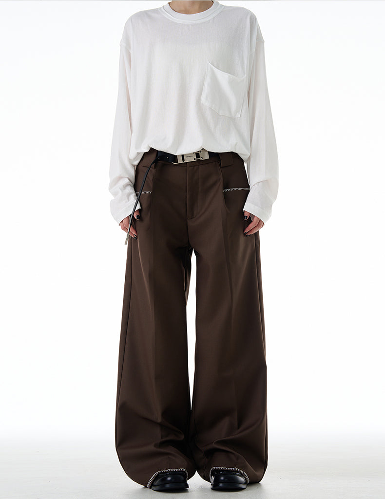 MADWITCH DRAPEY CASUAL TROUSERS #CK6662