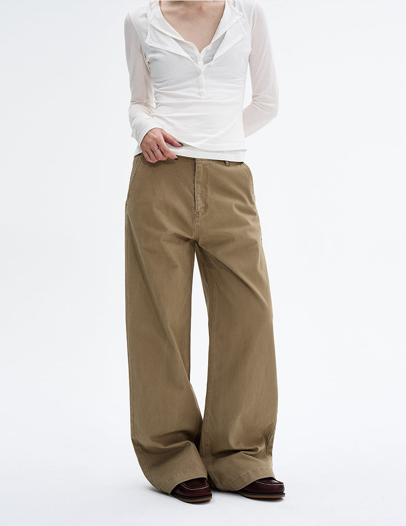 MADWITCH MINIMAL STRAIGHT PANTS #CK6902