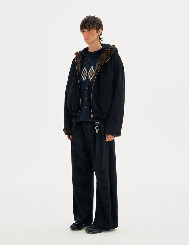 MADWITCH VELVET SHEAR JACKET #BBX2551
