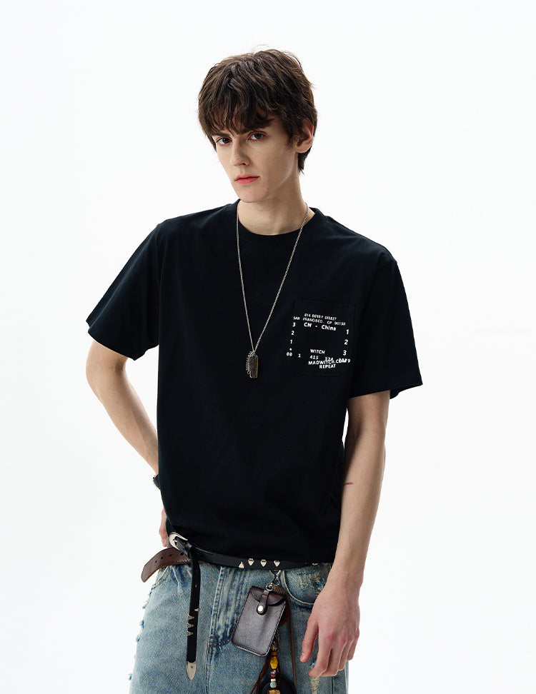 MADWITCH ORIGINAL MINIMALIST TEE #MD4199