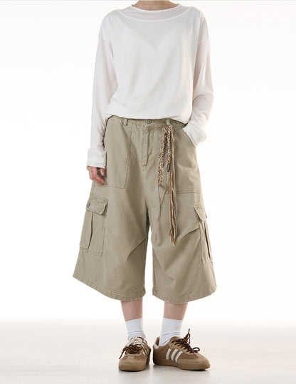 MADWITCH VINTAGE WORKWEAR SHORTS #CK238D