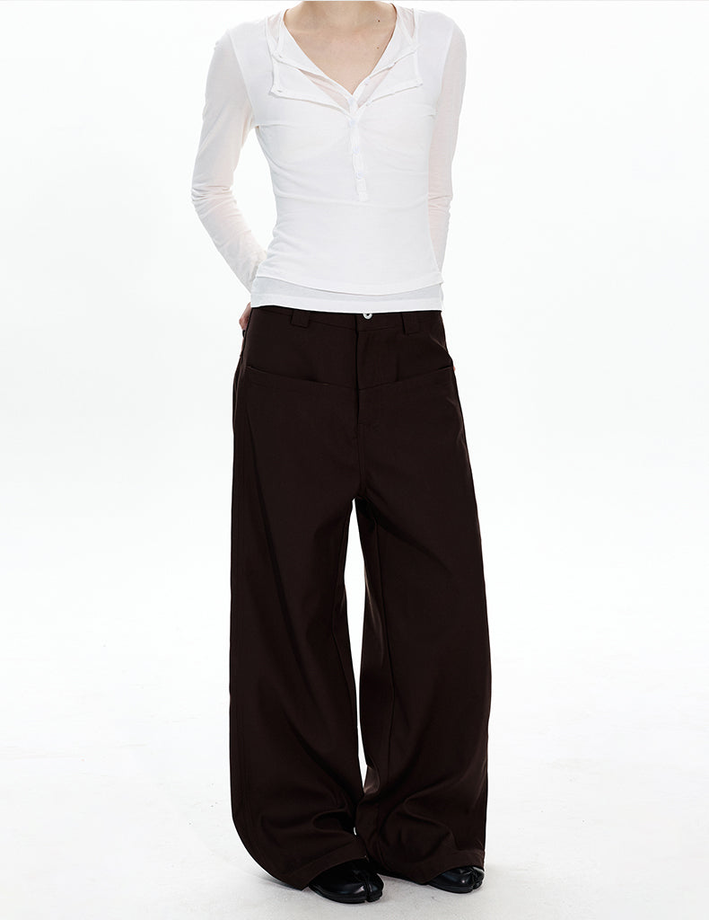 MADWITCH CLEAN STRAIGHT PANTS #CK6903