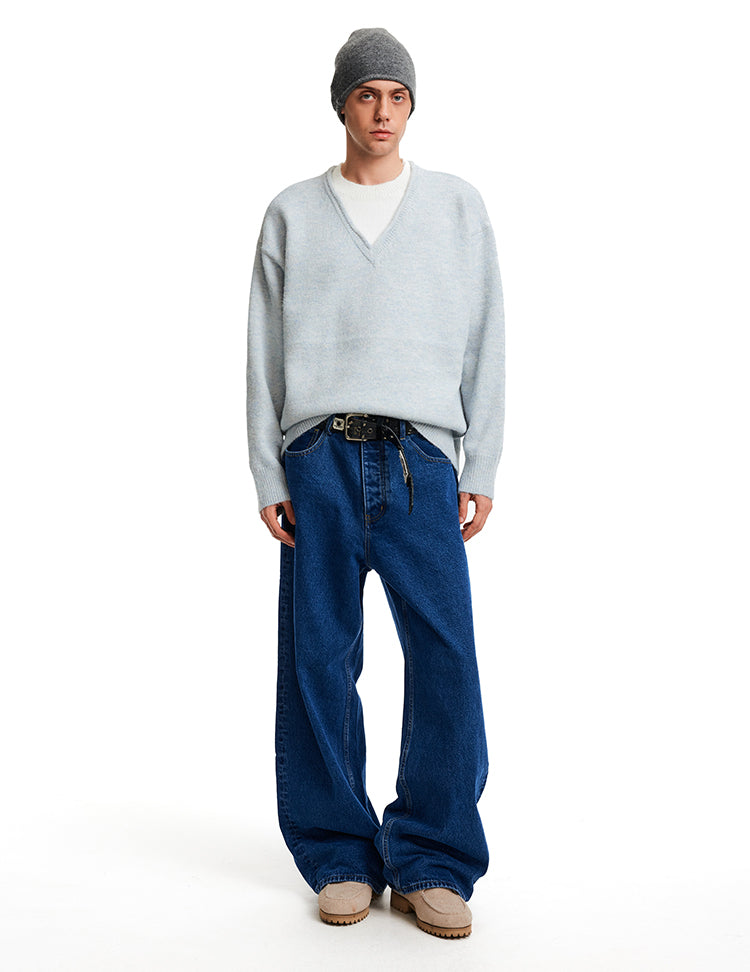 MADWITCH FAUX LAYER KNIT #68952