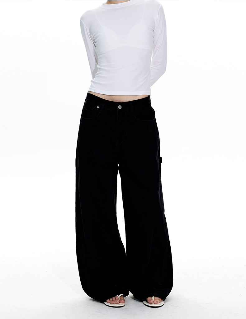 MADWITCH DECONSTRUCTED VINTAGE WORKWEAR JEANS #CK3590