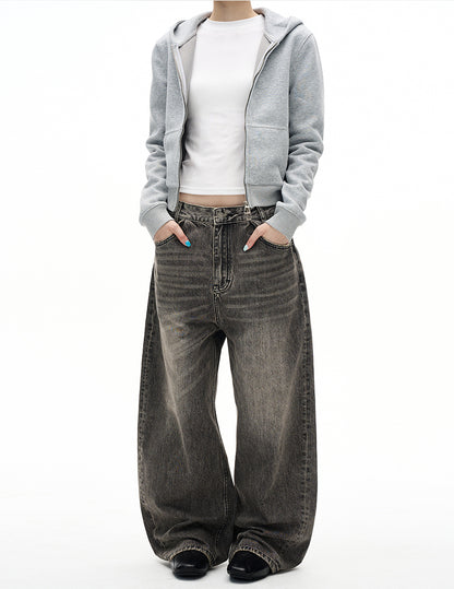 MADWITCH VINTAGE WASHED CARGO JEANS #GPC5518