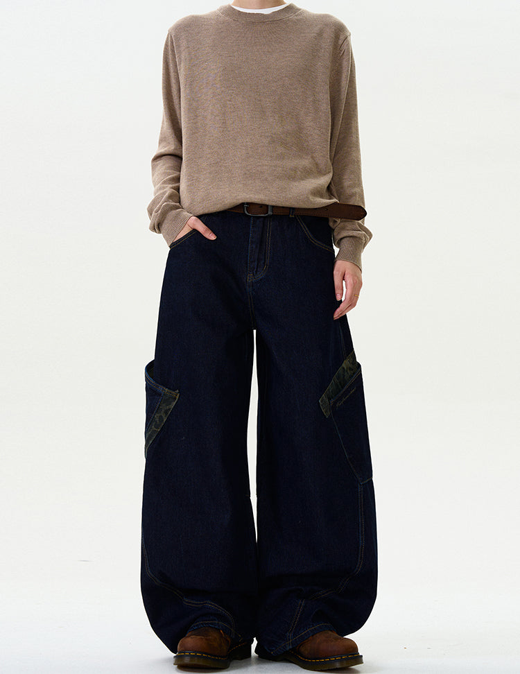 MADWITCH CAMOUFLAGE PATCHWORK PANTS #L467