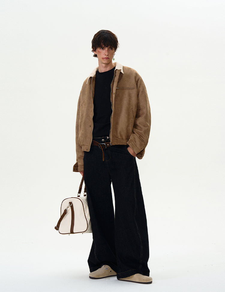 MADWITCH LEATHER PADDED COTTON JACKET #RW129