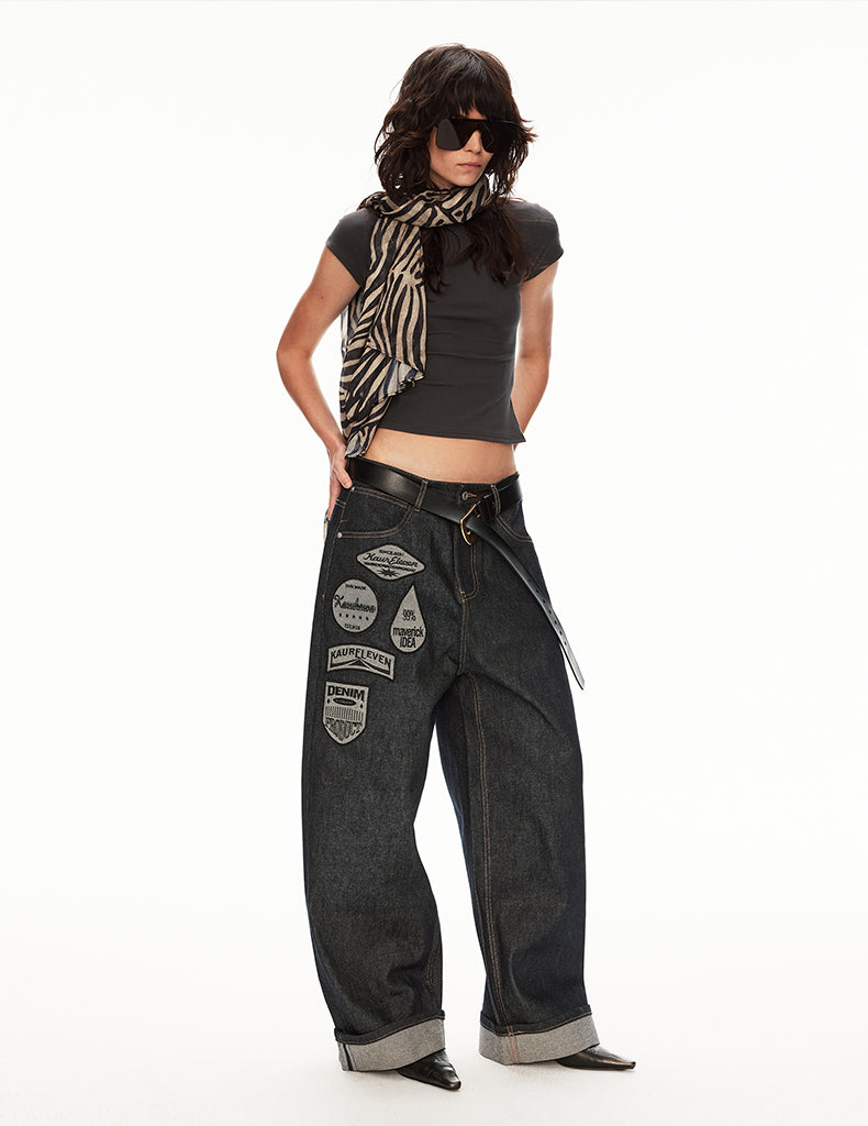 MADWIT HIGH STREET STRAIGHT JEANS #GPC3609