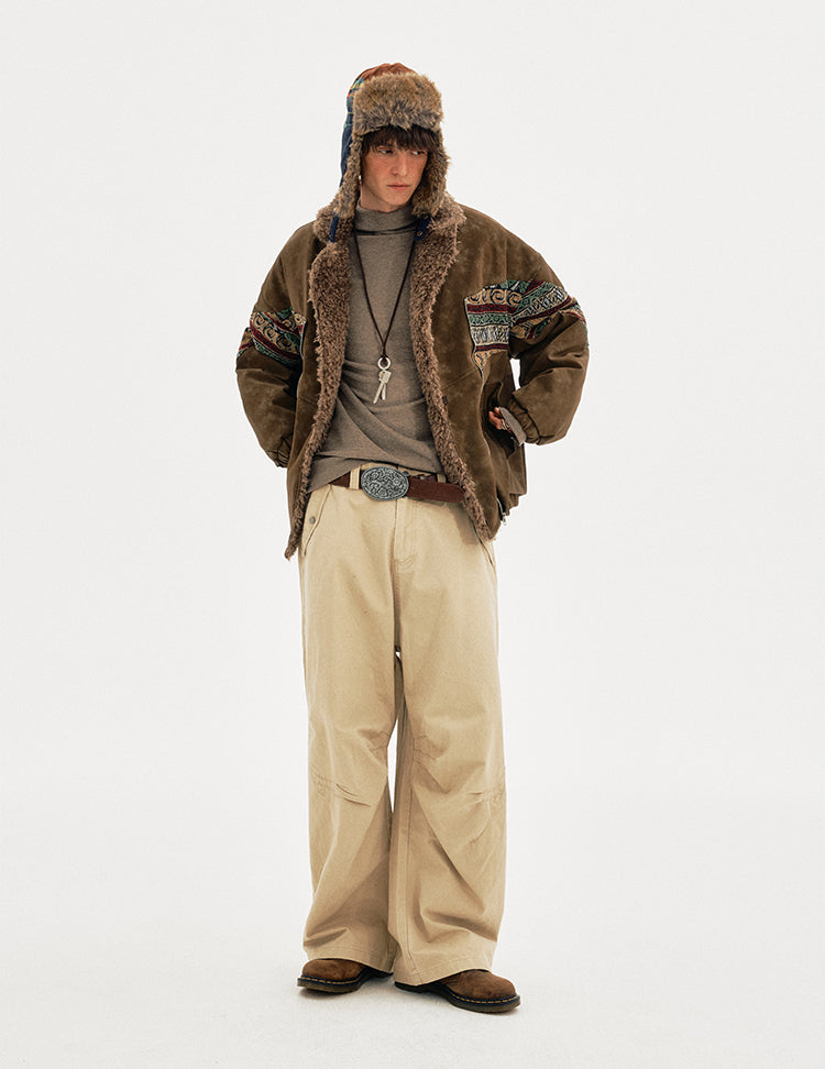 MADWITCH FOLK SUEDE PARKA #MY0210