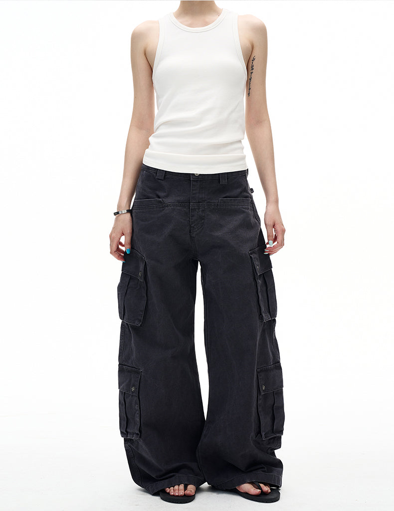 MADWITCH VINTAGE MULTI-POCKET CARGO #L5813