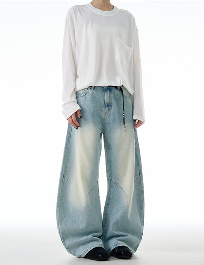 MADWITCH DRAPE WASHED DENIM #CK9615
